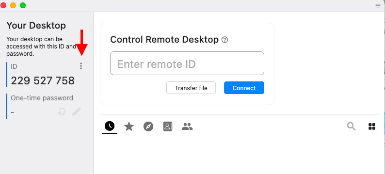 RustDesk Network Settings